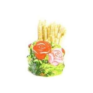  ROSE Toothpick Holder *NEW*!: Kitchen & Dining