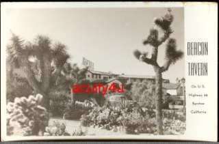 Barstow Beacon Tavern Route 66 Highway Real Photo  