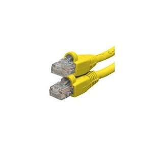  Amer U15y b 15ft Yellow Cable CAT5E Molded Boot 