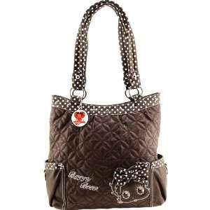  Classic Betty Boop Shoulder / Hand Bag in Brown Color 