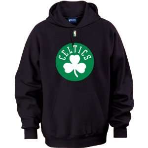 Boston Celtics Primary Logo Hooded Sweatshirt (Black) L  