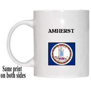    US State Flag   AMHERST, Virginia (VA) Mug 