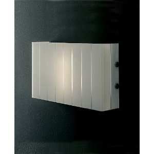  Pin Stripe 119 wall sconce   black, 110   125V (for use in 