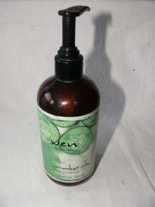 USED EMPTY WEN BOTTLE 4 refill 12oz/350 WEN Cleansing Conditioner 