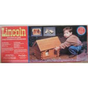  Lincoln Read Wood Log Cabin Vintage 1996 LC 160: Toys 