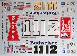 11, #12 Darrell Waltrip, Neil Bonnett 1984 Budweiser Chevy Monte 
