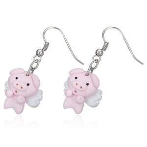 The Stainless Steel Jewellery Shop   Fashion Fimo Angel Pig Chinese 
