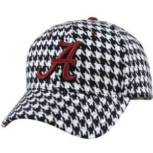  Zephyr Alabama Crimson Tide Houndstooth Adjustable Hat 
