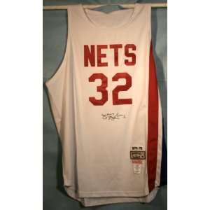 Autographed Julius Erving Uniform   NY Nets:  Sports 