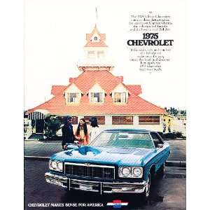  1975 Chevrolet Impala Caprice Caprice Bel Air Deluxe Sales 