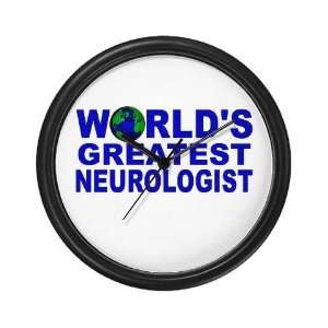  Worlds Greatest Neurologist I love Wall Clock by 