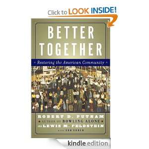   Together Robert D. Putnam, Lewis Feldstein  Kindle Store