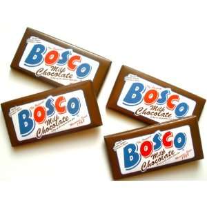   Original Bosco Milk Chocolate Block Candy Bars (3.5 Ounces Each Bar