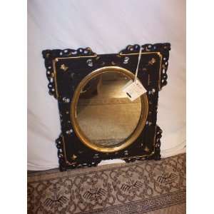  Black & Gold Victorian Mirror