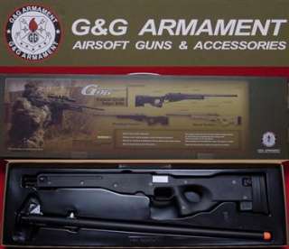 NEW gas G&G Armament MAUSER G96 Bolt Action Sniper w/ Adjustable 