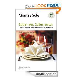 Saber ser. Saber estar (Booket Logista) (Spanish Edition): Solé 