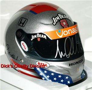 Michael Andretti Vonage Jim Beam MiniHelmet Distinctive Personal 