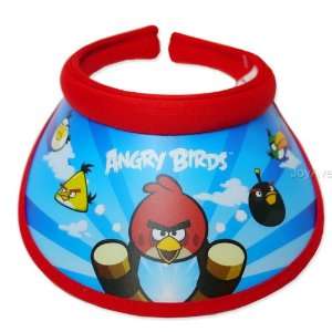 Rovio Angry Birds Kids UV Protection Sun Visor/ Sun Cap/ Hat   Red 