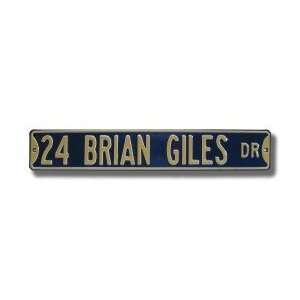  San Diego Padres Brian Giles Drive Sign