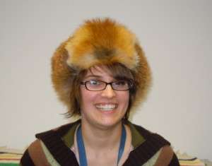 Alaskan Red Fox Fur Hat with Flaps  