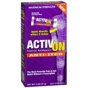  PACK OF 3 EACH ACTIV ON ANTI ITCH 2OZ PT#87057900505 