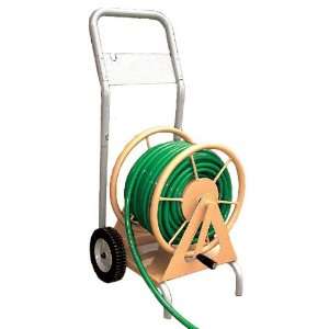    Capacity Heavy Duty Hose Reel Cart with Wheels: Patio, Lawn & Garden