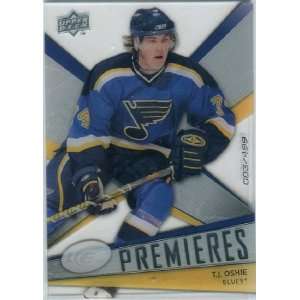    2008/09 Upper Deck Ice #143 T.J. Oshie /499: Sports Collectibles