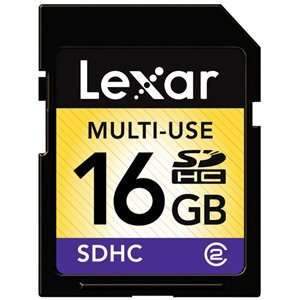  Lexar Media 16GB High Speed Micro Secure Digital High 