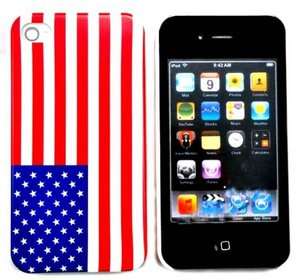 Iphone 4/4G/4S American (US) Flag Hard Case  