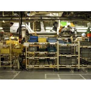  Auto Assembly Line at a Hybrid Car Plant Photographic 