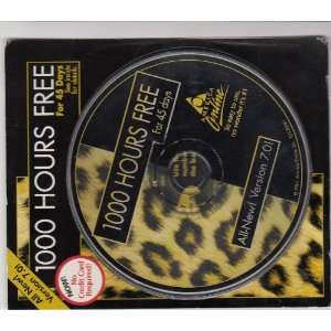 AOL Disc 7.0 collectible still sealed in original package Leopard TD1 