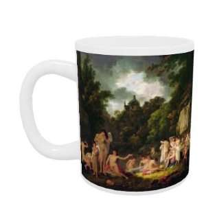 The Mermaids Haunt, 1804 (oil on panel) by   Mug   Standard Size 