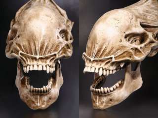 Brand New 11 Alien Skull Fossil Resin Replica Model  