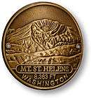 MOUNT ST. HELENS HIKING WALKING STICK MEDALLION TOPP​ER