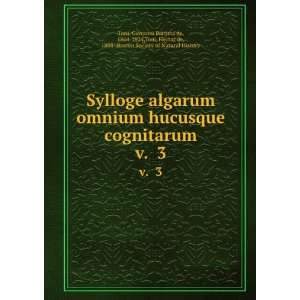  Sylloge algarum omnium hucusque cognitarum. v. 3 Giovanni Battista 