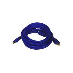 10ft Blue HDMI 1.3b High Speed Cable with Ferrite Cores  