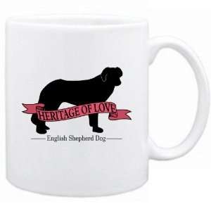  New  English Shepherd Dog  Heritage Of Love  Mug Dog 