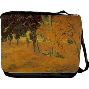  Rikki KnightTM Van Gogh Art Garden Messenger Bag   Book 