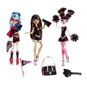  Monster High   Fearleading Squad 3 Doll Pack Toys & Games