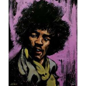  Jimi Hendrix   Purple Haze by David Garibaldi, 28x35: Home 