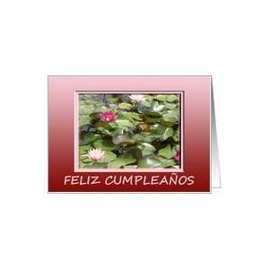 Feliz Cumpleaños   Spanish Happy Birthday Greeting Card Card
