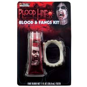  Blood & Fangs Vampire Costume Kit 