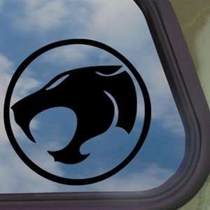  THUNDERCATS LOGO SYMBOL Black Decal Truck Window Sticker 