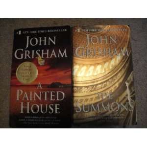   Grisham 2 books Collection A Painted House+The Summons John Grisham