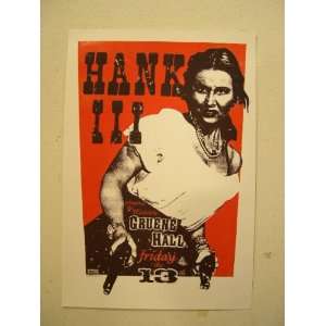  Hank Williams The III Silk Screen Poster Third lll