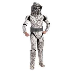   Star Wars Clone Wars Deluxe Arf Trooper Child Costume: Office Products