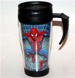SPIDERMAN Marvel Comics Superhero TRAVEL MUG CUP New  