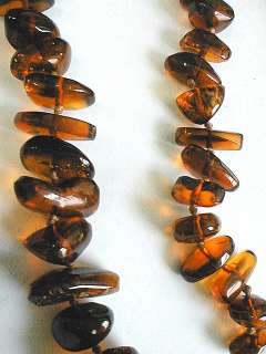BALTIC AMBER NECKLACE 35 73 GRADUATED POLISHED BEADS  
