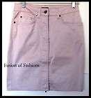Womens HUGO BOSS Lavender Zip Front Low Rise Skirt S XS