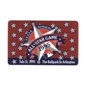   5m Texas Rangers 1995 All Star Game (July 11, 1995) Arlington, Texas